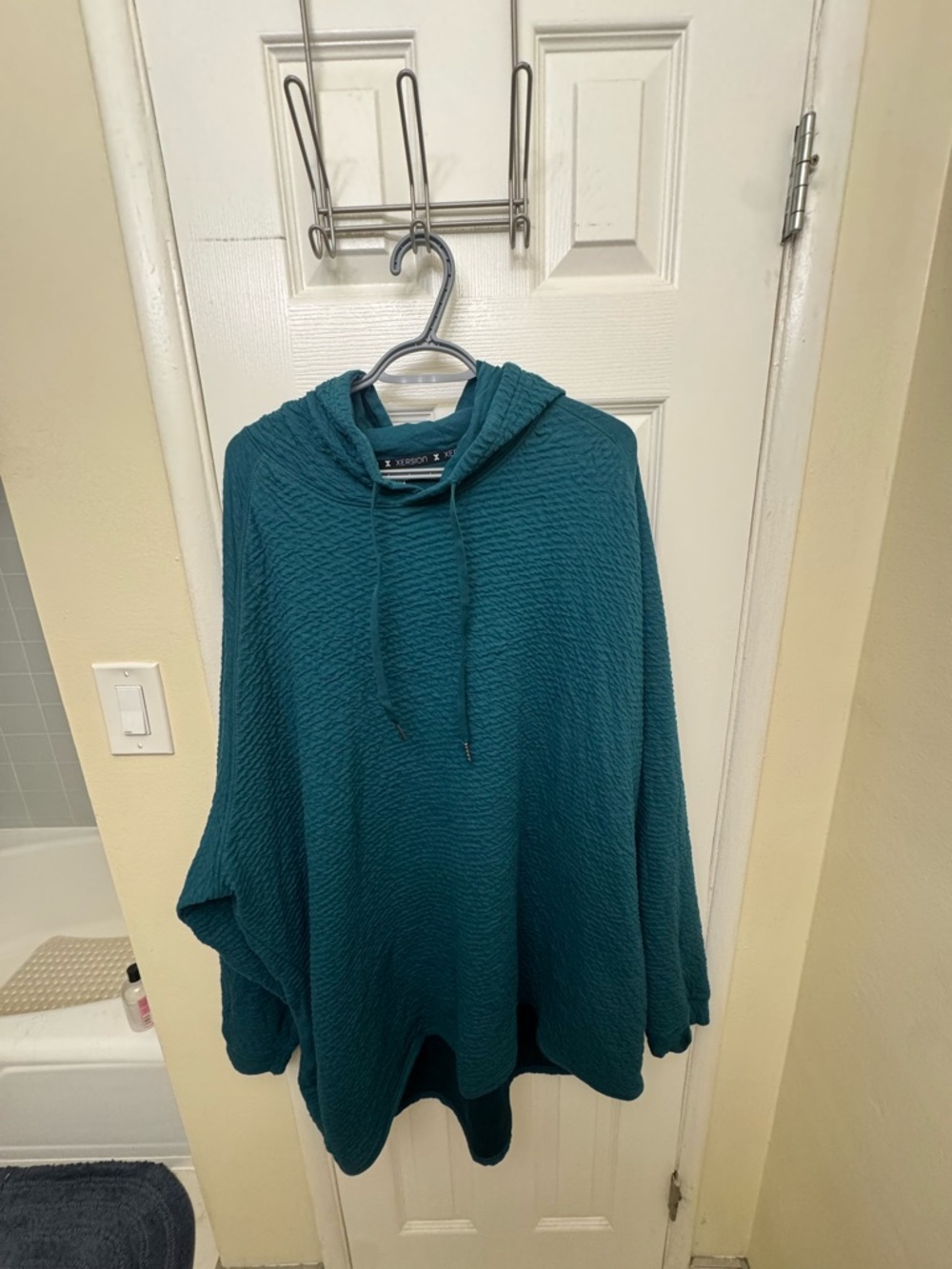 Xersion Teal Popover Hoodie